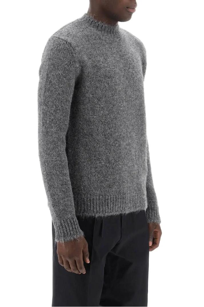 JIL SANDER질샌더 남성 스웨터 alpaca crew neck sweater
