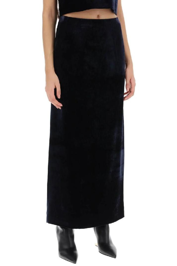 FENDI펜디 여성 스커트 velvet maxi skirt