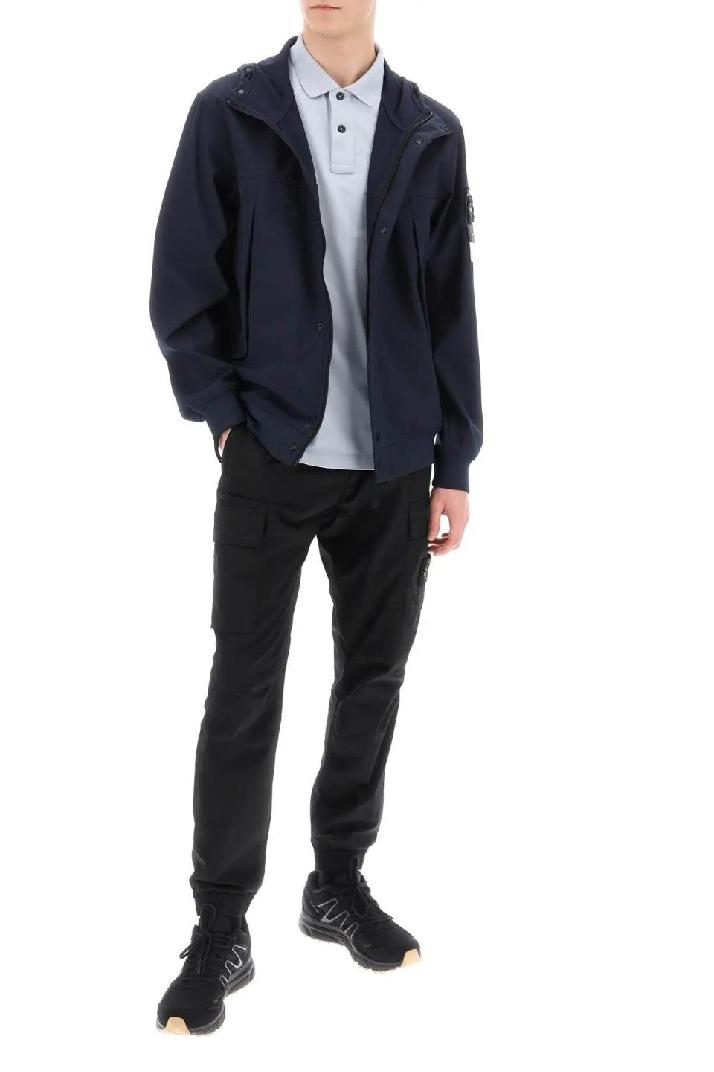 STONE ISLAND스톤아일랜드 남성 자켓 light soft shell-r hooded jacket