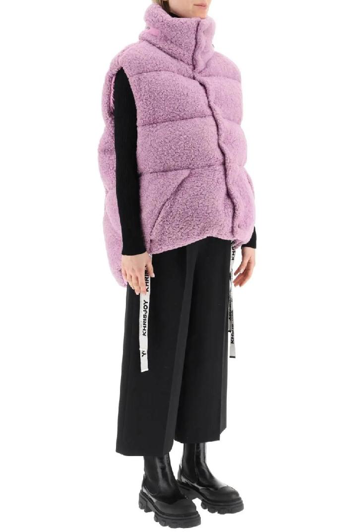 KHRISJOY크리스조이 여성 자켓 padded fleece vest