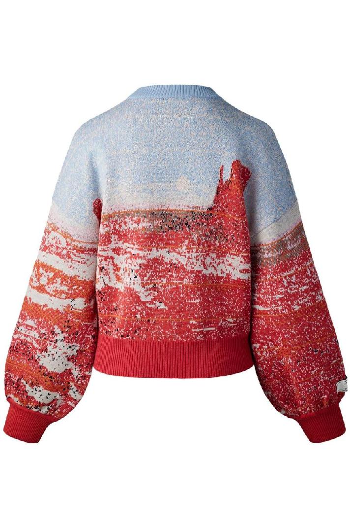 Canada Goose캐나다구스 여성 스웨터 Rokh landscape wool knit sweater