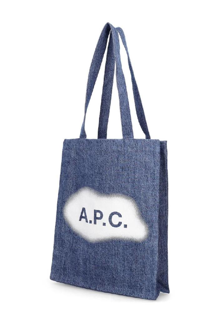 A.P.C.아페쎄 여성 토트백 Lou washed denim tote bag