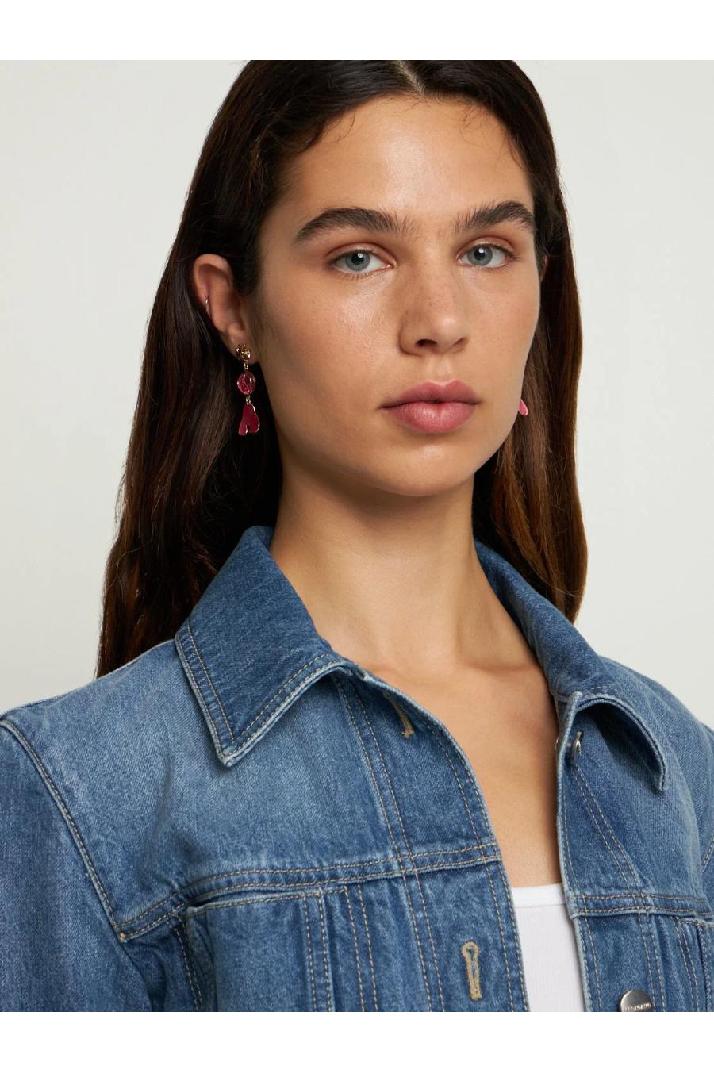 Tory Burch토리버치 여성 귀걸이 Small Roxanne double-drop earrings