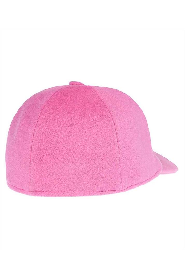 Lanvin랑방 여성 모자 Lanvin 6LBASE U7120 LOGO-EMBROIDERED WOOL-BLEND Cap - Pink