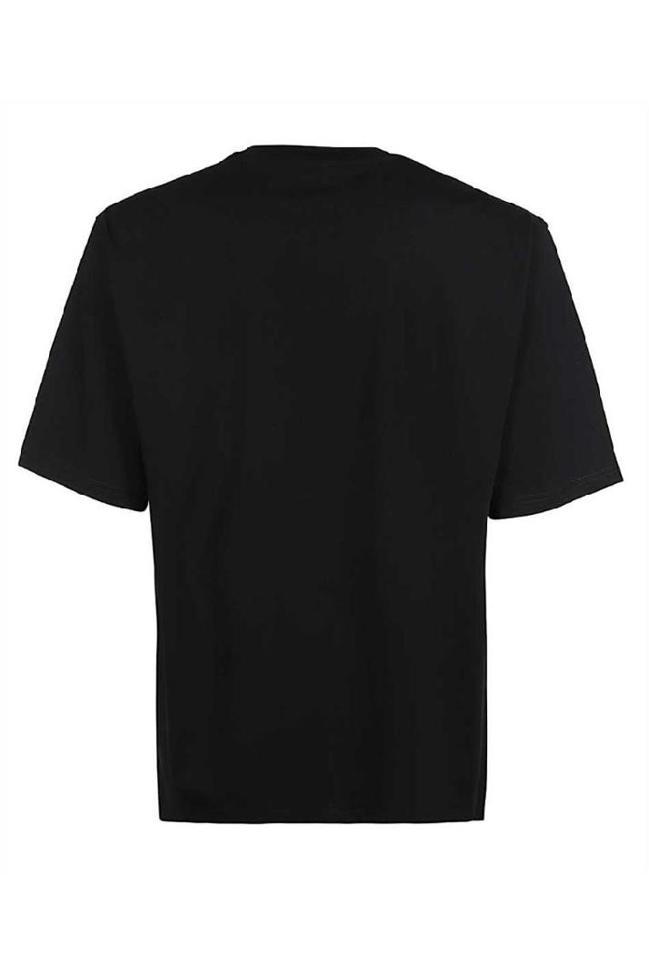 Moschino모스키노 남성 티셔츠 Moschino A0714 7041 GRAPHIC-PRINT COTTON T-shirt - Black