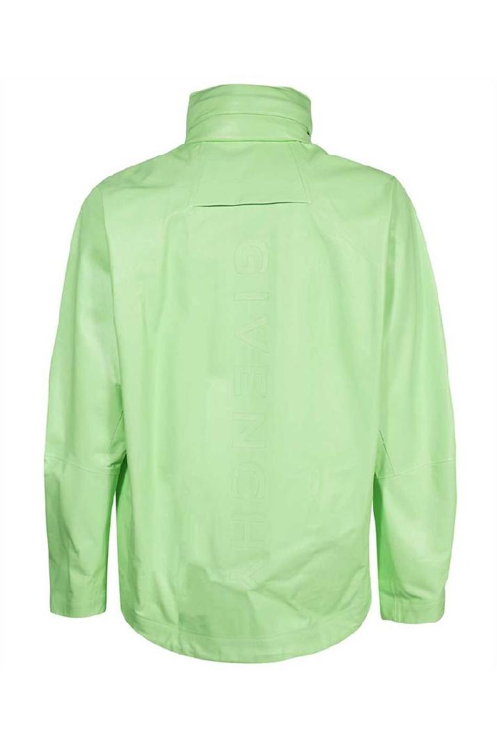 Givenchy지방시 남성 자켓 Givenchy BM011E6Y1U LEATHER SHELL WINDBREAKER Jacket - Green