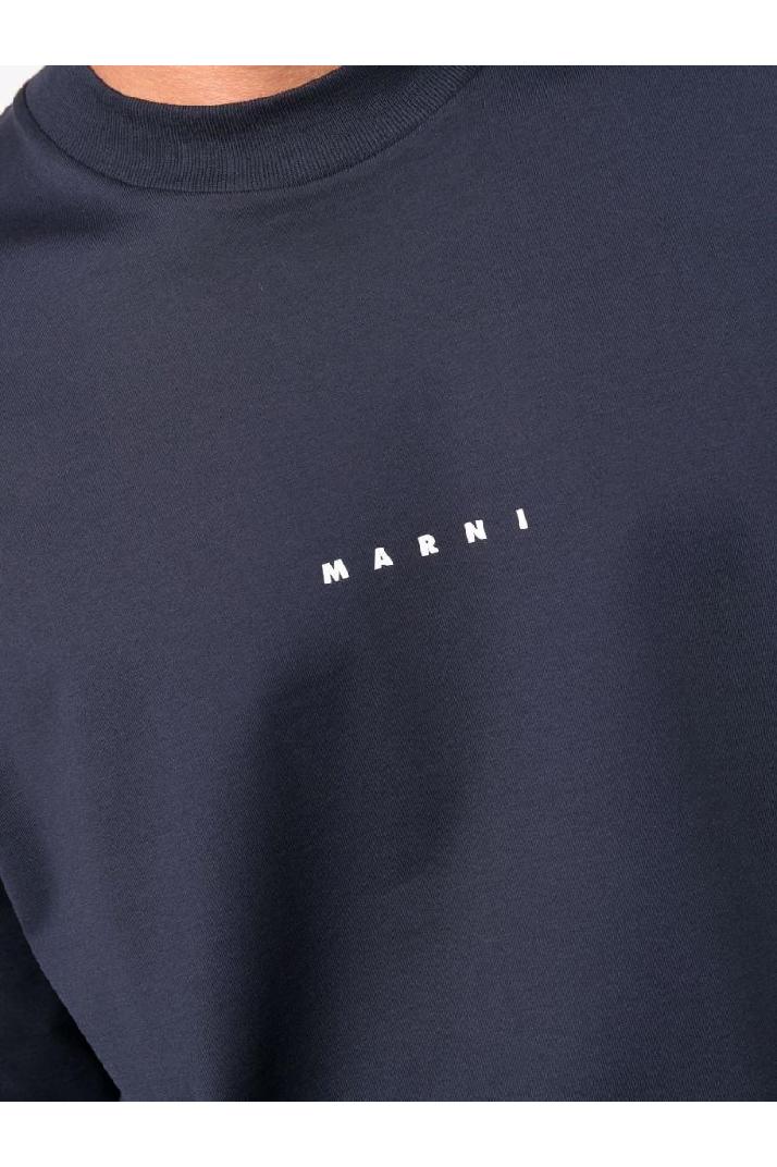 MARNI마르니 남성 티셔츠 LOGO COTTON T-SHIRT