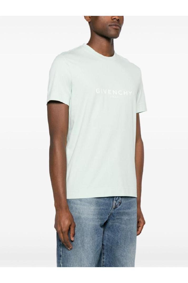 GIVENCHY지방시 남성 티셔츠 LOGO COTTON T-SHIRT