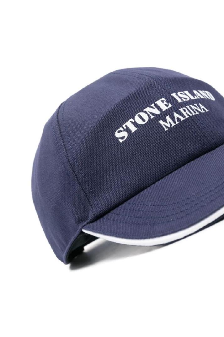 STONE ISLAND스톤아일랜드 남성 모자 LOGO COTTON BASEBALL CAP