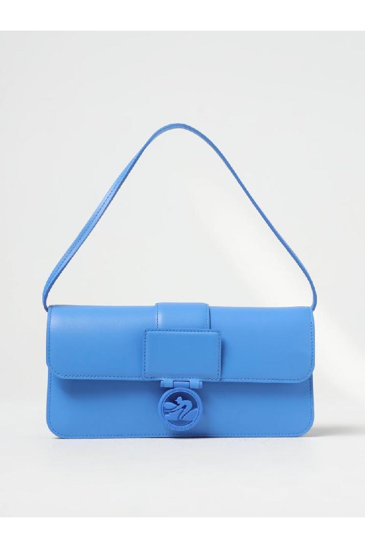 Longchamp롱샴 여성 숄더백 Longchamp box-trot bag in leather with logo plaque