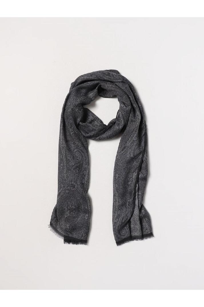 Etro에트로 남성 스카프 Etro scarf in printed modal and cashmere