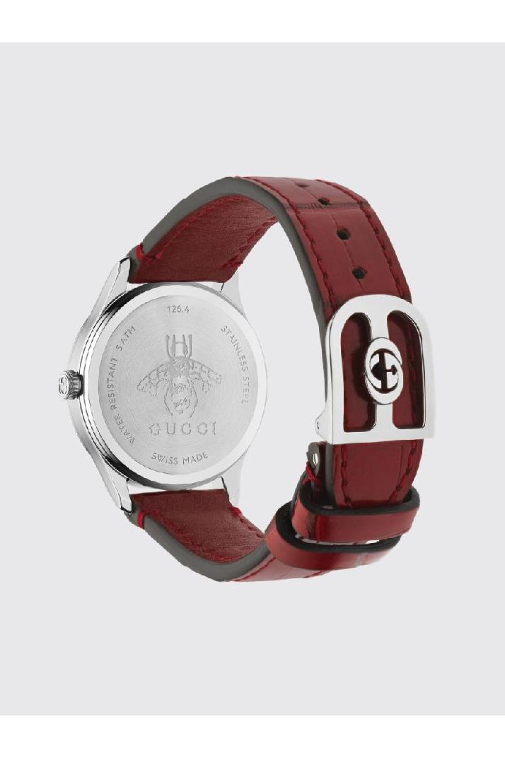 Gucci구찌 여성 시계 G-timeless gucci watch in steel and leather