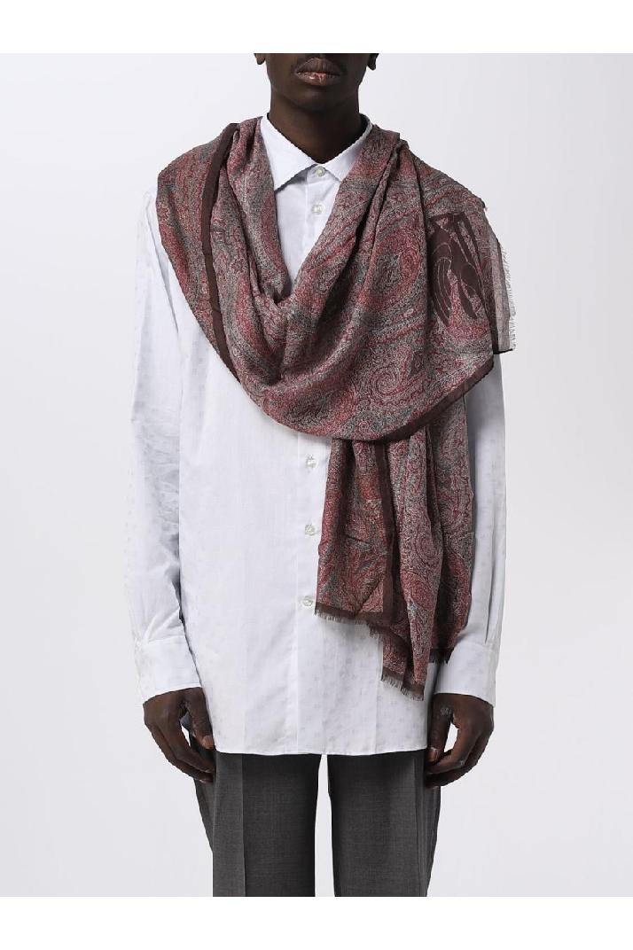 Etro에트로 남성 스카프 Etro scarf in wool and cashmere blend