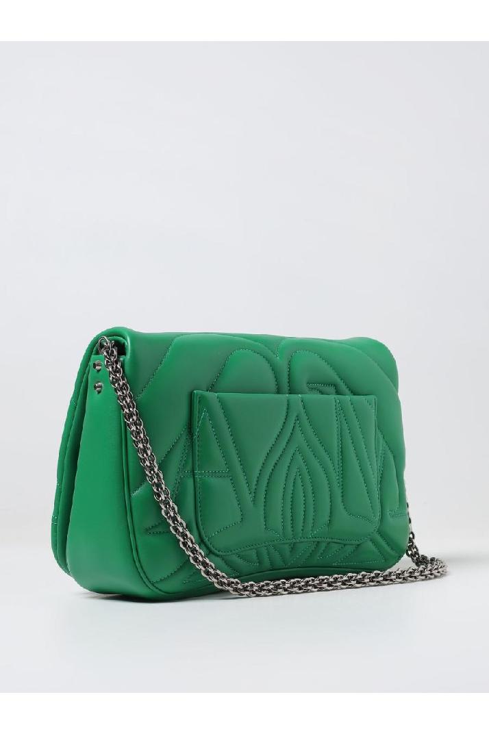 Alexander Mcqueen알렉산더맥퀸 여성 숄더백 Alexander mcqueen seal bag in leather with quilted monogram