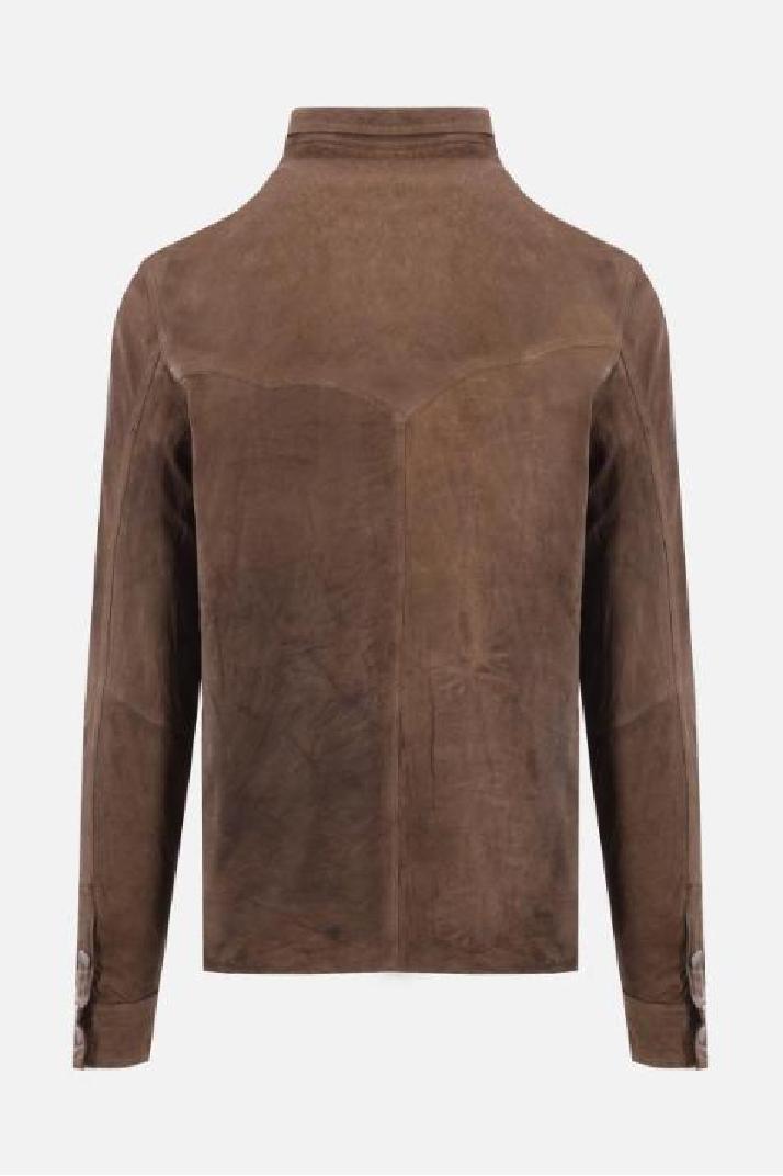 GIORGIO BRATO조르지오브라토 남성 자켓 leather overshirt