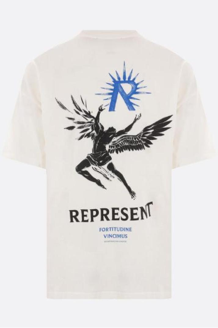 REPRESENT리프리젠트 남성 티셔츠 Icarus printed cotton t-shirt