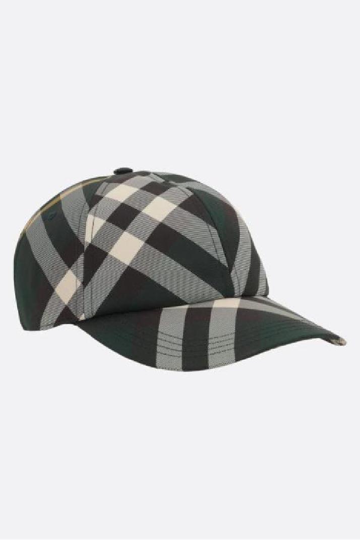 BURBERRY버버리 여성 모자 Bias nylon baseball cap