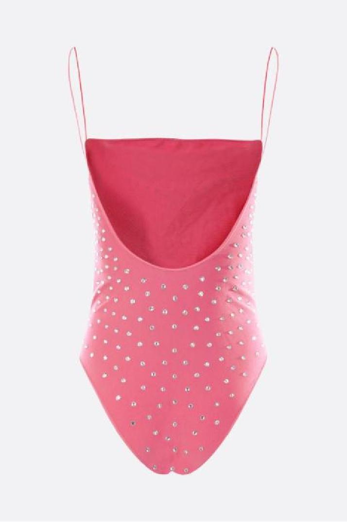 OSEREE오세리 여성 수영복 Gem Maillot lycra one-piece swimsuit with crystals