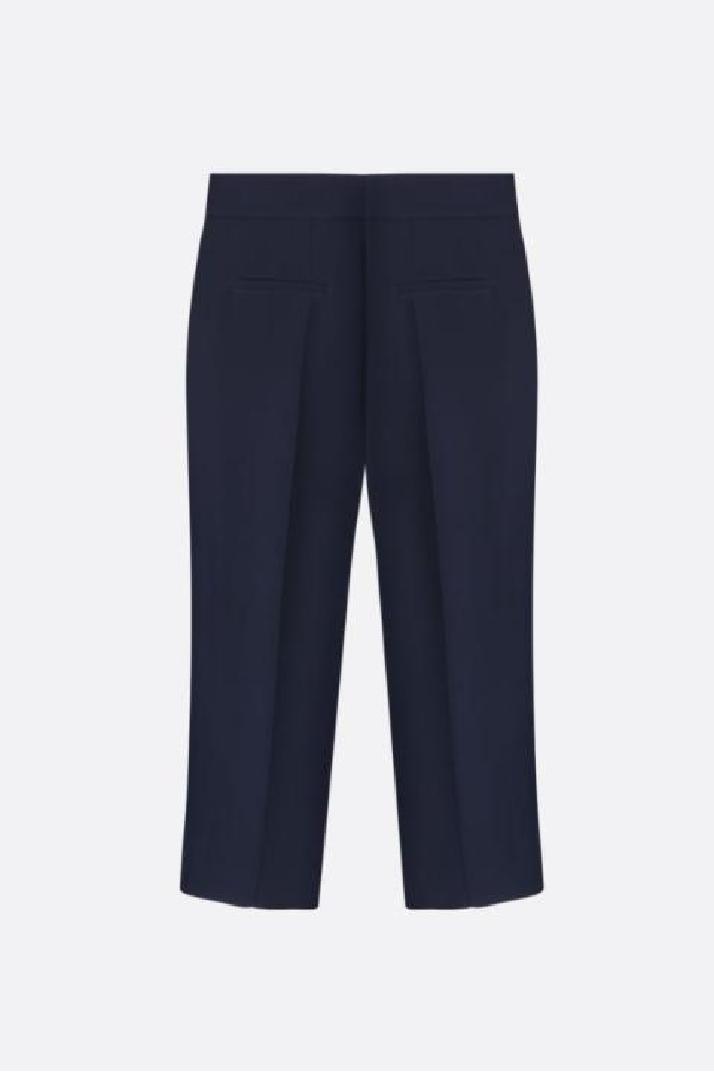 DIOR디올 여성 크롭 팬츠 wool silk blend cropped pants