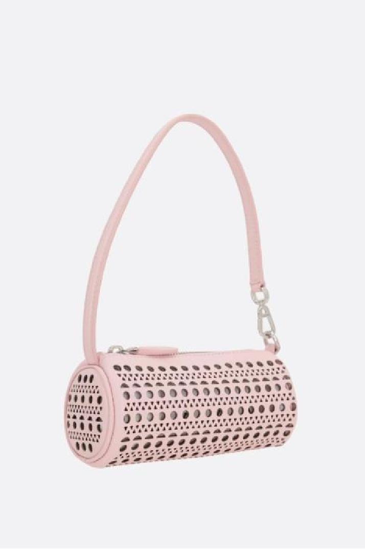 ALAIA알라이아 여성 숄더백 Tube mini laser-cut leather handbag