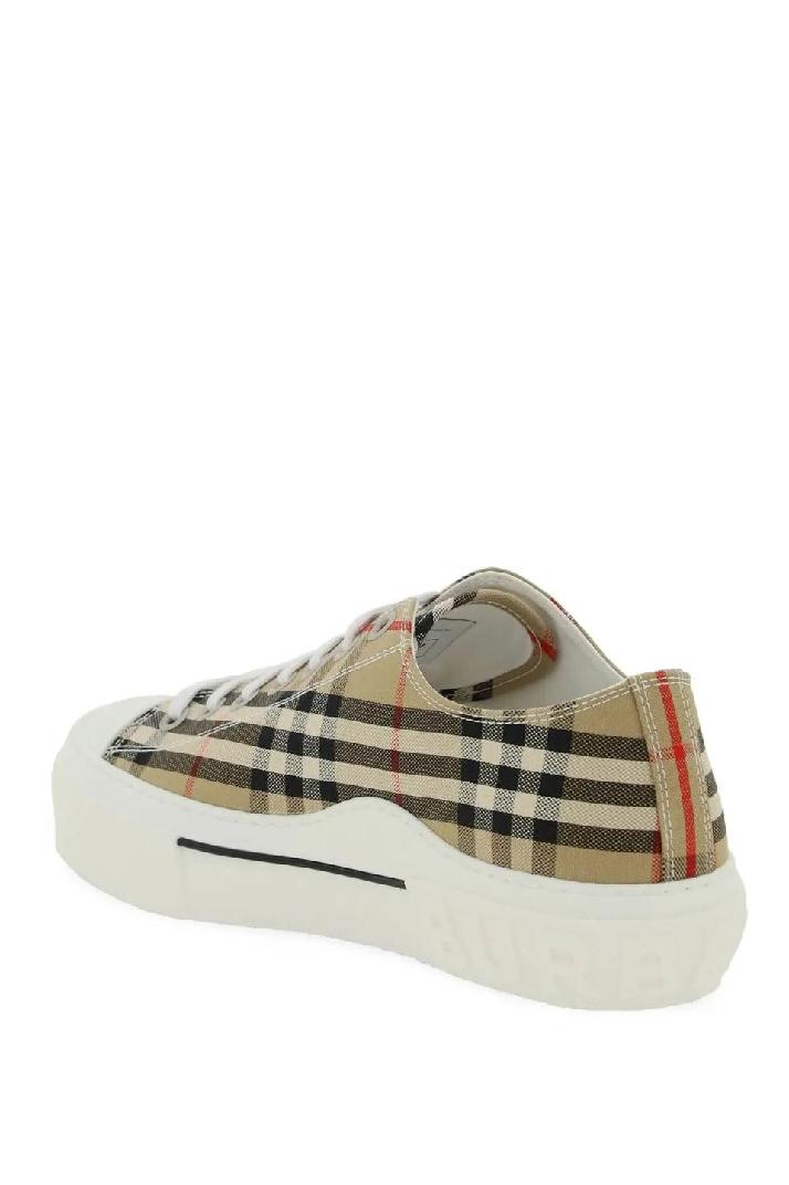 BURBERRY버버리 남성 스니커즈 vintage check canvas sneakers