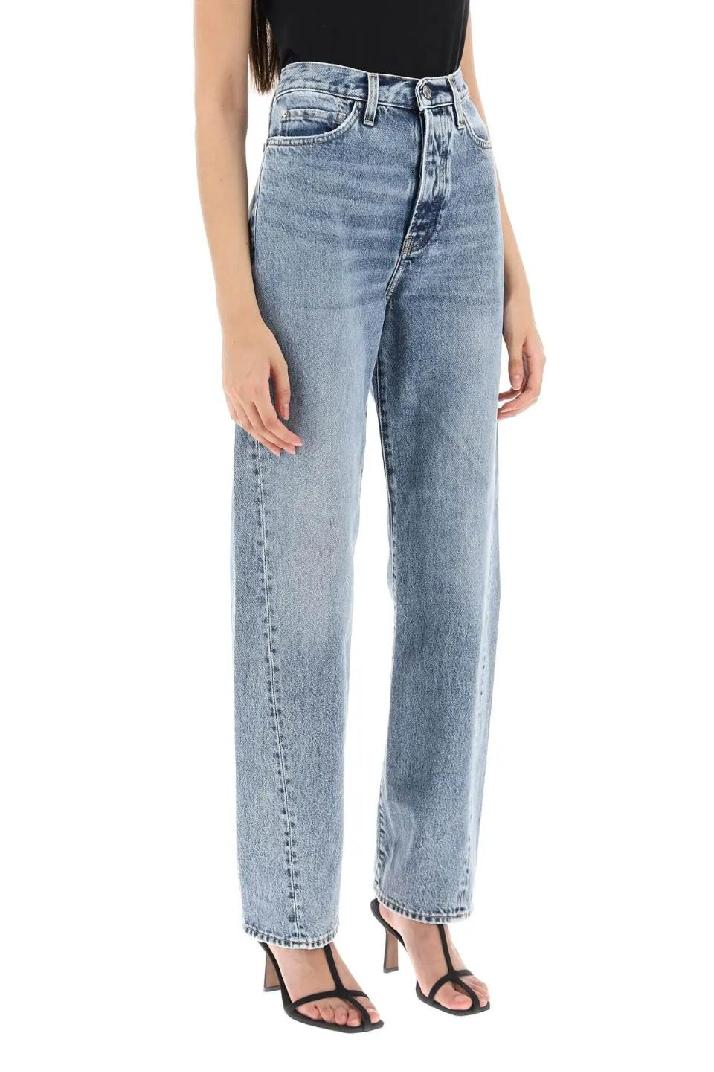 TOTEME토템 여성 청바지 twisted seam straight jeans