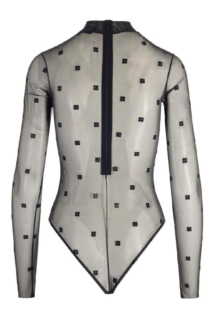 Givenchy지방시 여성 원피스 Transparent bodysuit &quot;$G&quot; motif