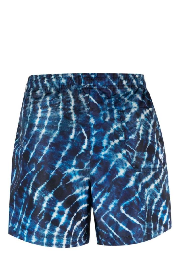 Marcelo Burlon마르셀로불론 남성 수영복 &quot;Soundwaves&quot; swim shorts