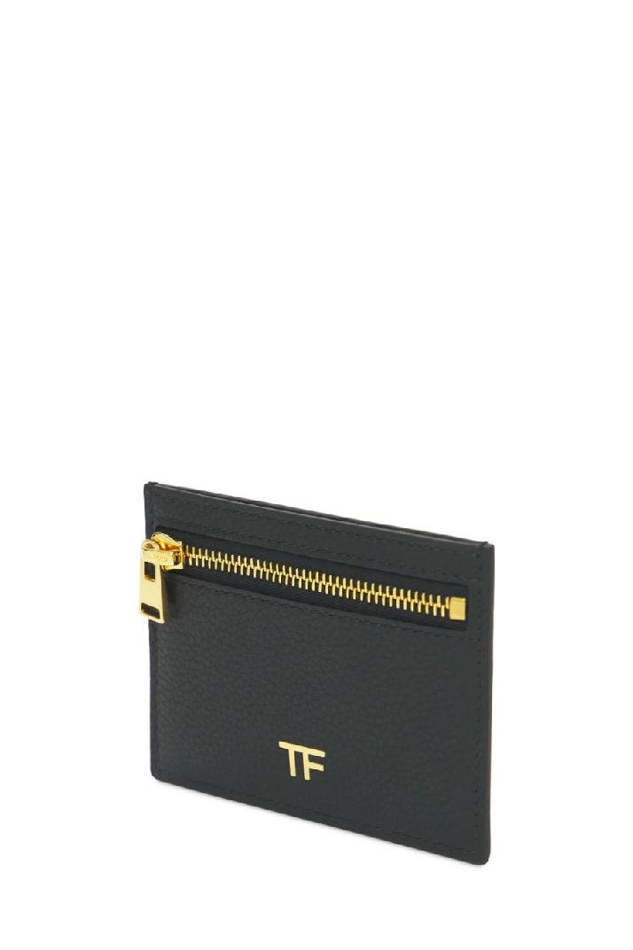 Tom Ford톰포드 여성 카드지갑 TF leather card holder w/zipped pocket