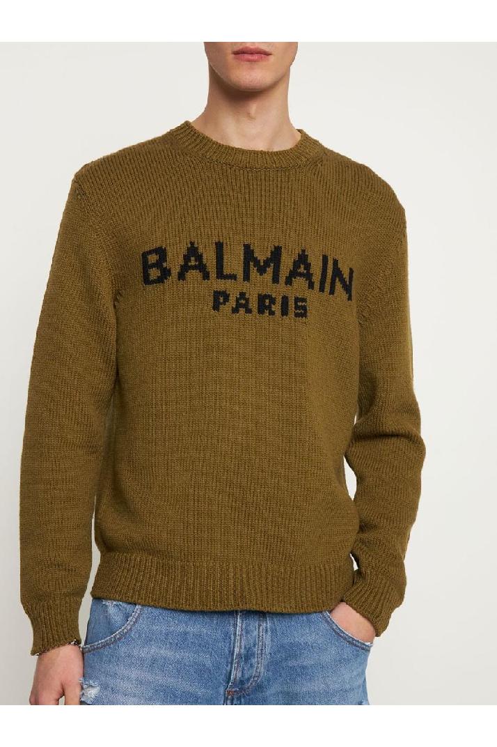 Balmain발망 남성 스웨터 Logo crewneck sweater