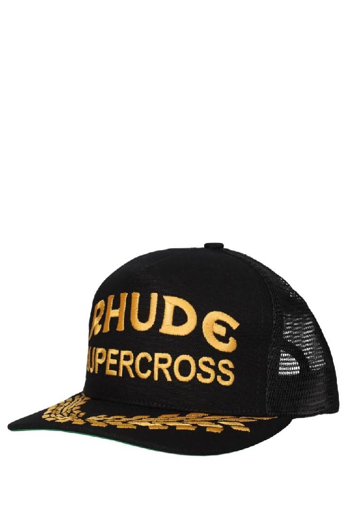 RHUDE루드 남성 모자 Canvas Supercross trucker hat