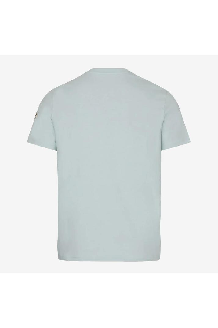 MONCLER몽클레어 남성 티셔츠 Moncler Flocked Logo T-Shirt