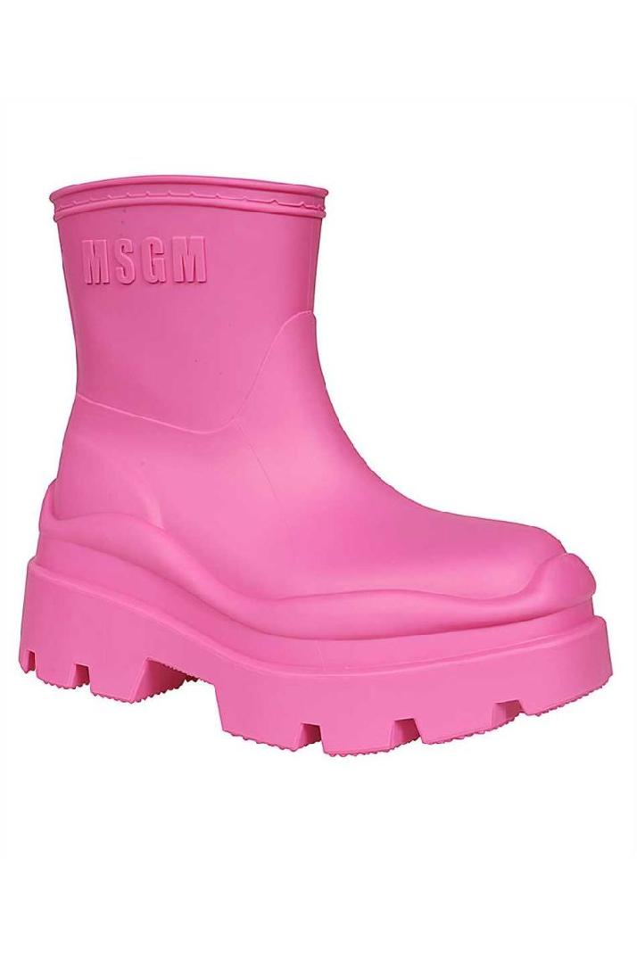 MSGMMSGM 여성 부츠 MSGM 3541MDS101 406 RAIN Boots - Pink