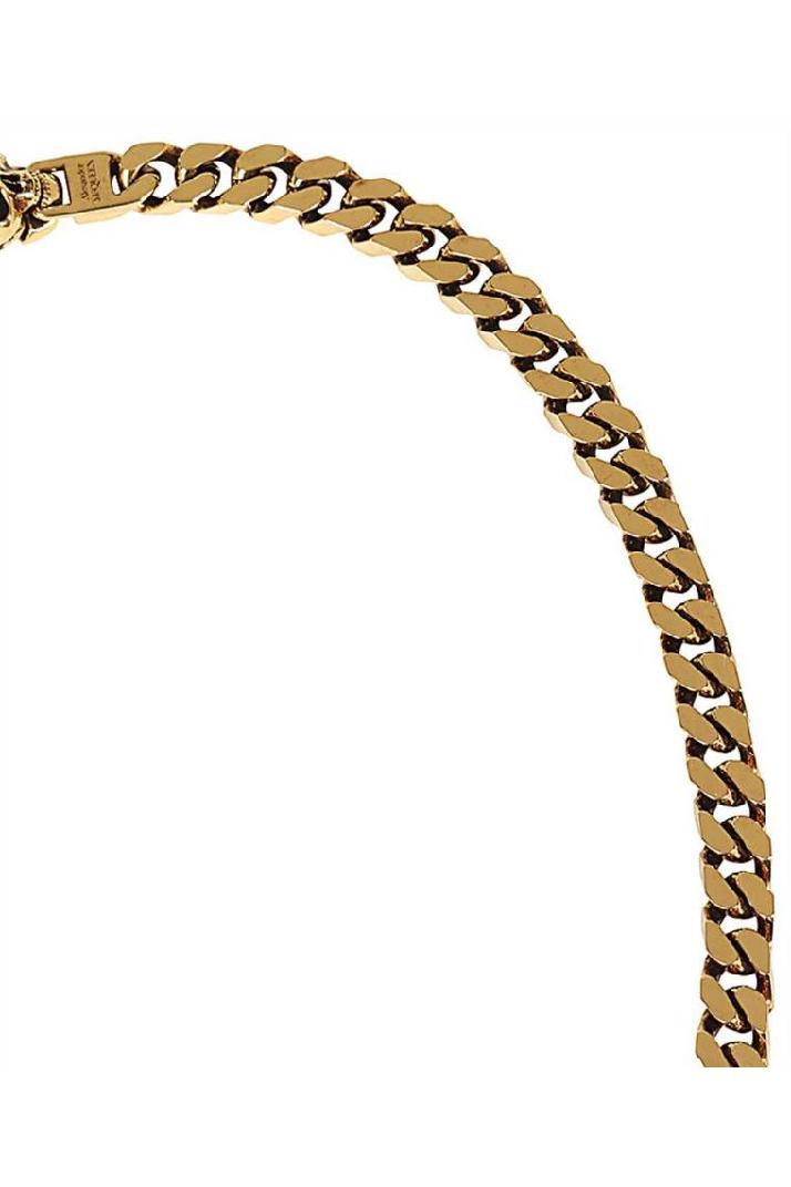 Alexander McQueen알렉산더맥퀸 남성 목걸이 Alexander McQueen 735917 J160T SKULL AND CHAIN Necklace - Gold