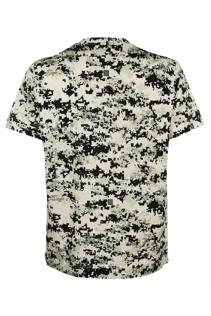 Givenchy지방시 남성 티셔츠 Givenchy BM716R3YBD CLASSIC FIT T-shirt - Beige