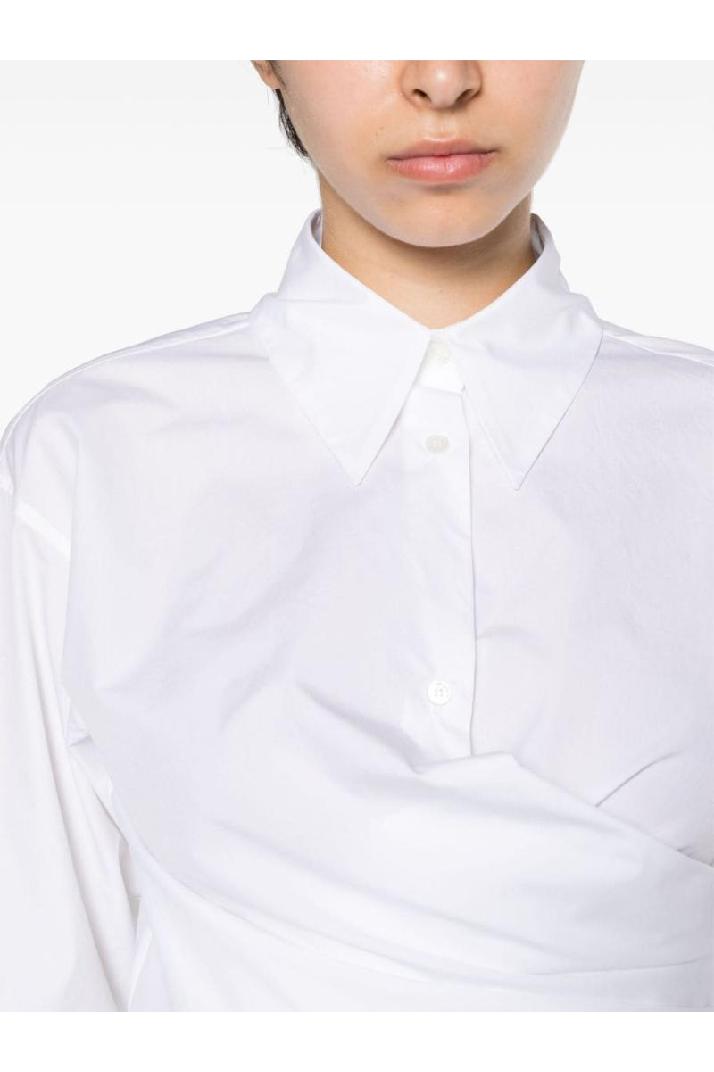 FABIANA FILIPPI파비아나 필리피 여성 셔츠 블라우스 CROSSED DETAIL COTTON SHIRT