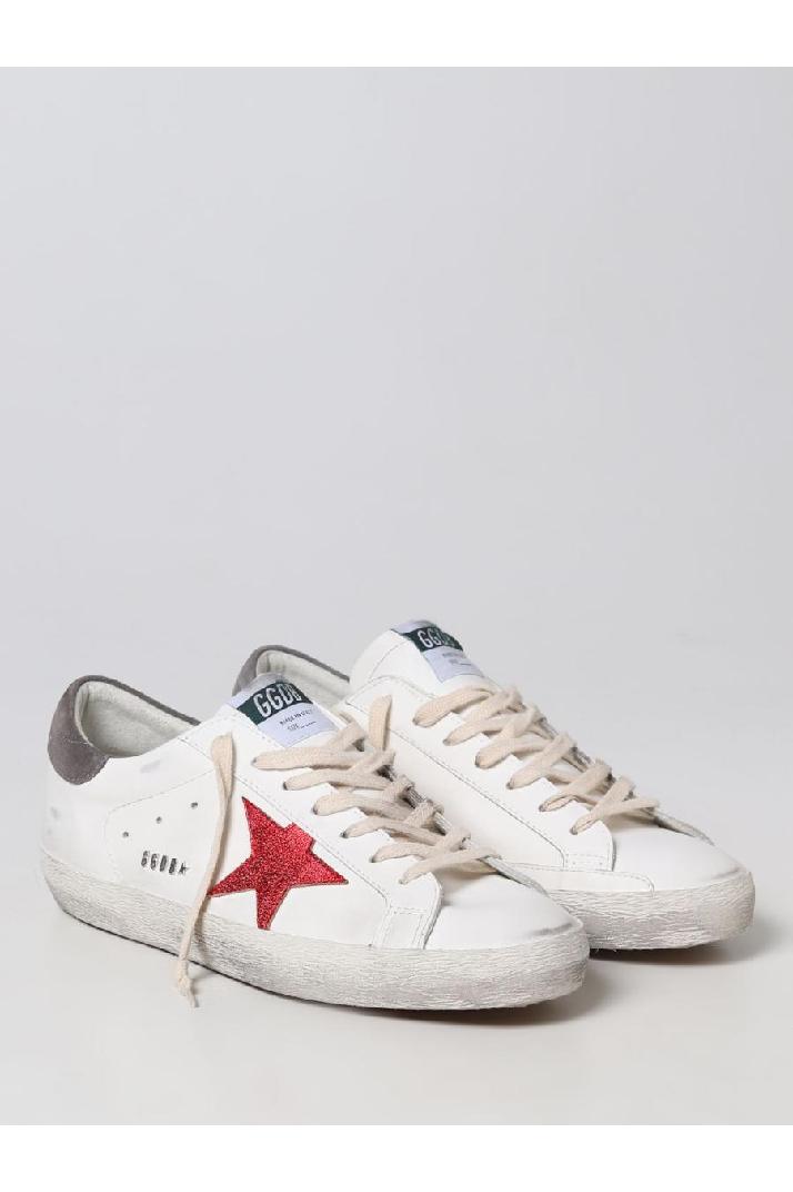Golden Goose골든구스 남성 스니커즈 Super-star classic golden goose sneakers in used leather