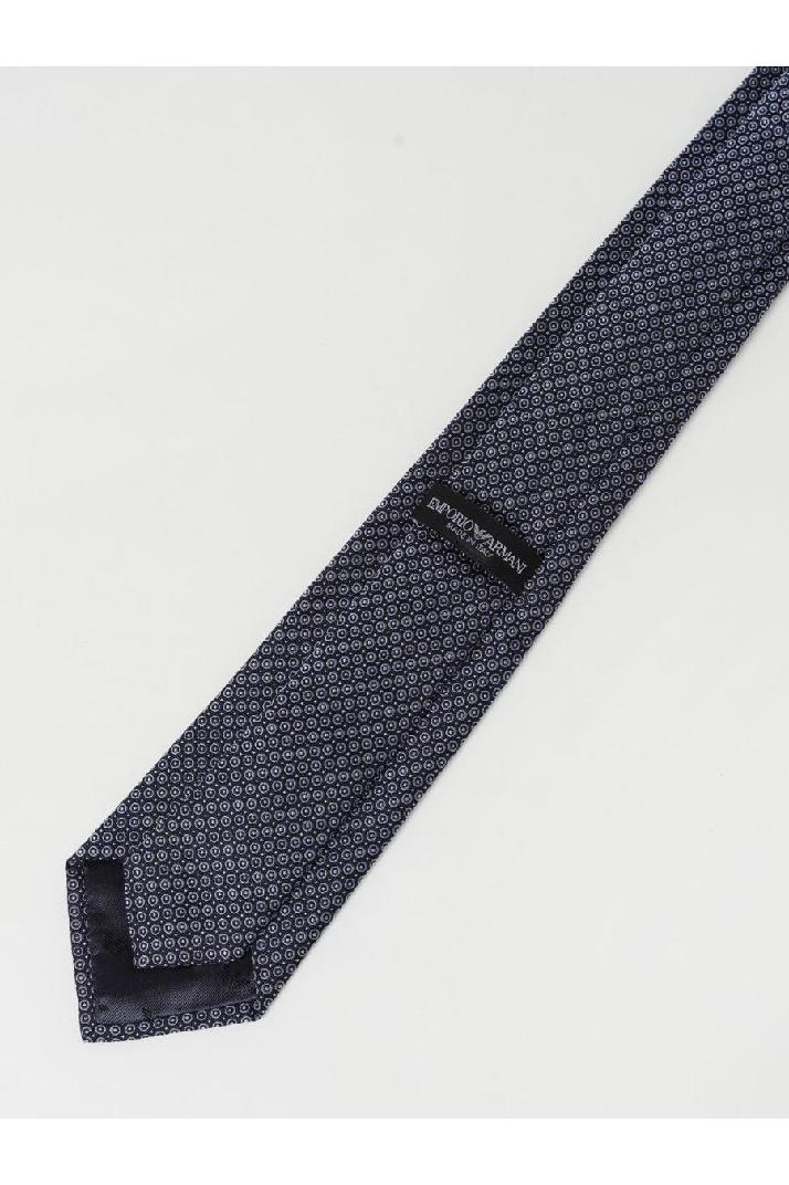 Emporio Armani엠포리오아르마니 남성 넥타이 Emporio armani silk tie with geometric pattern