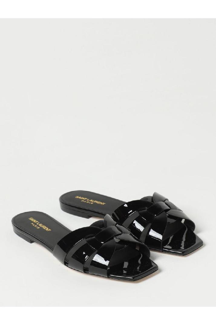 Saint Laurent생로랑 여성 샌들 Saint laurent tribute sandals in woven patent leather