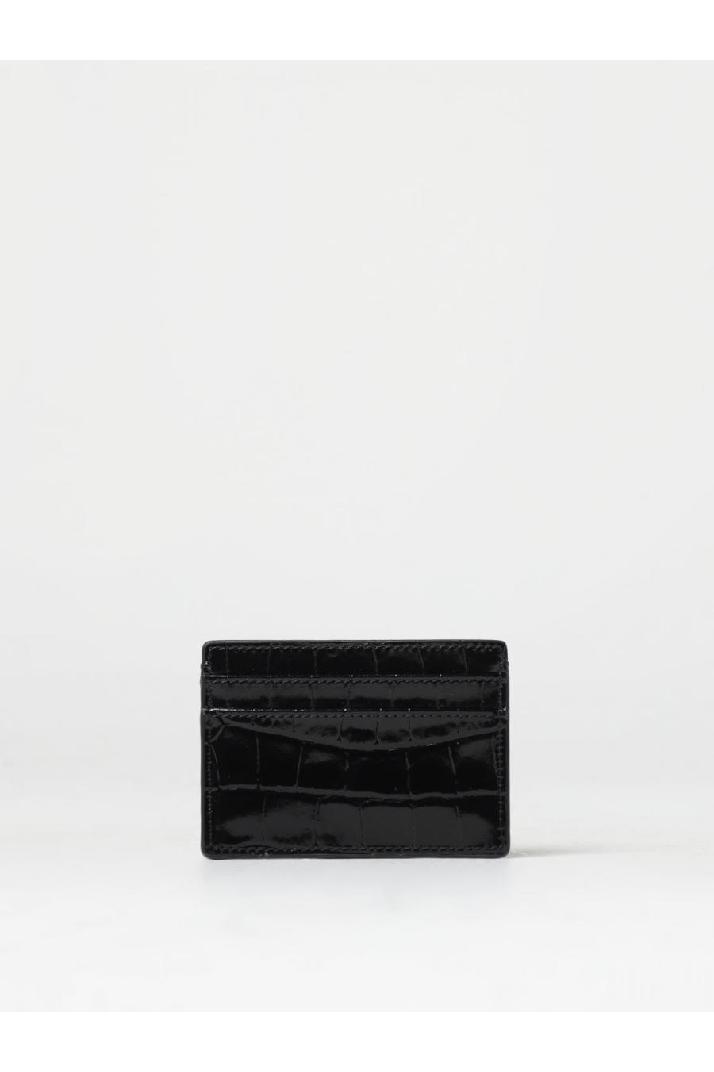 Versace베르사체 남성 지갑 Versace credit card holder in croco print leather