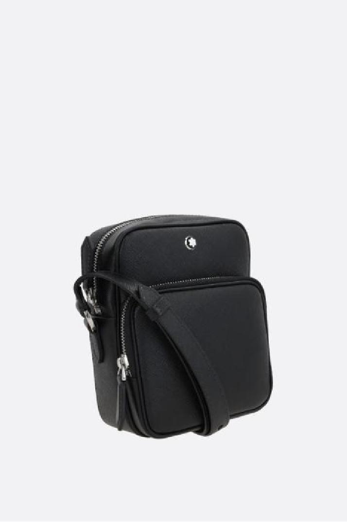 MONTBLANC몽블랑 남성 메신저백 Sartorial nano textured leather messenger bag