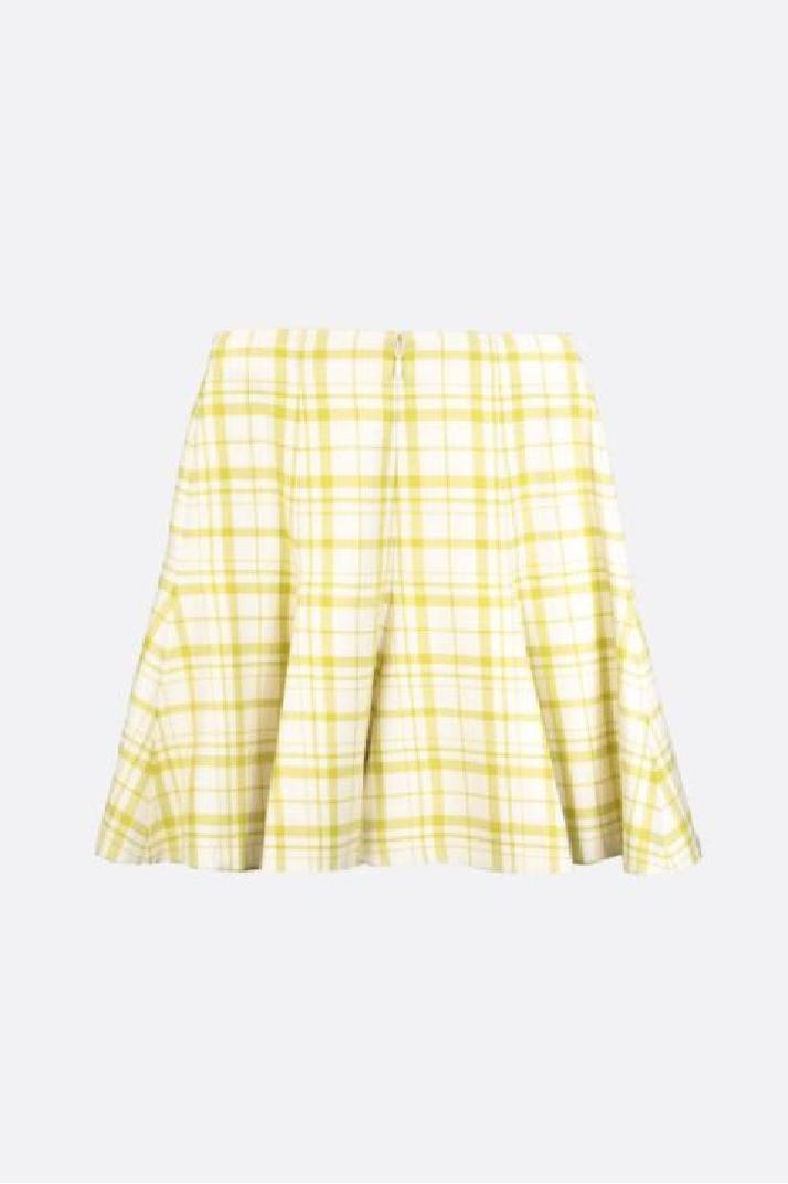 DIOR디올 여성 스커트 check wool mini skirt