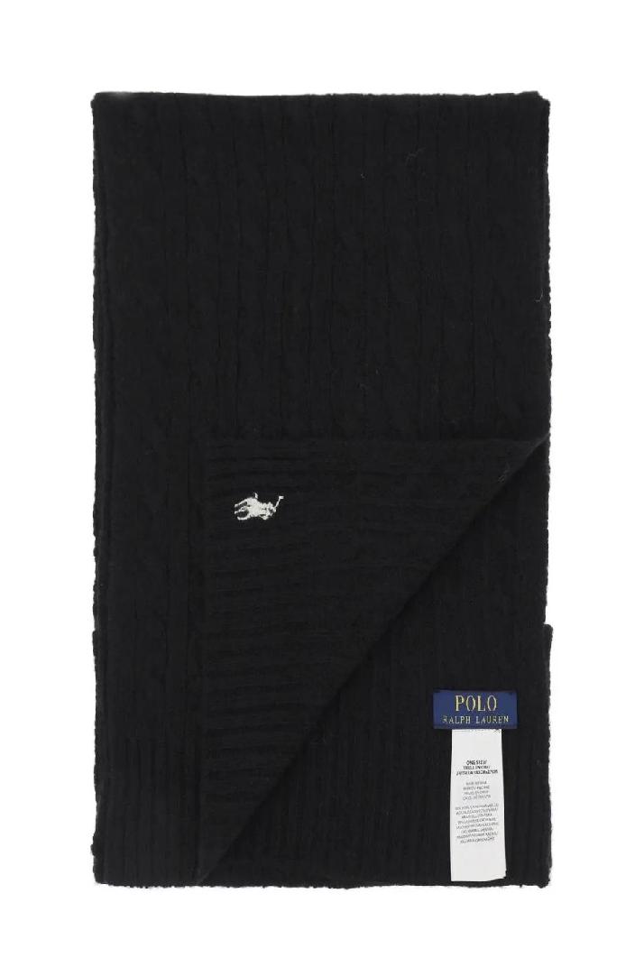 POLO RALPH LAUREN폴로 랄프로렌 여성 스카프 wool and cashmere cable-knit scarf