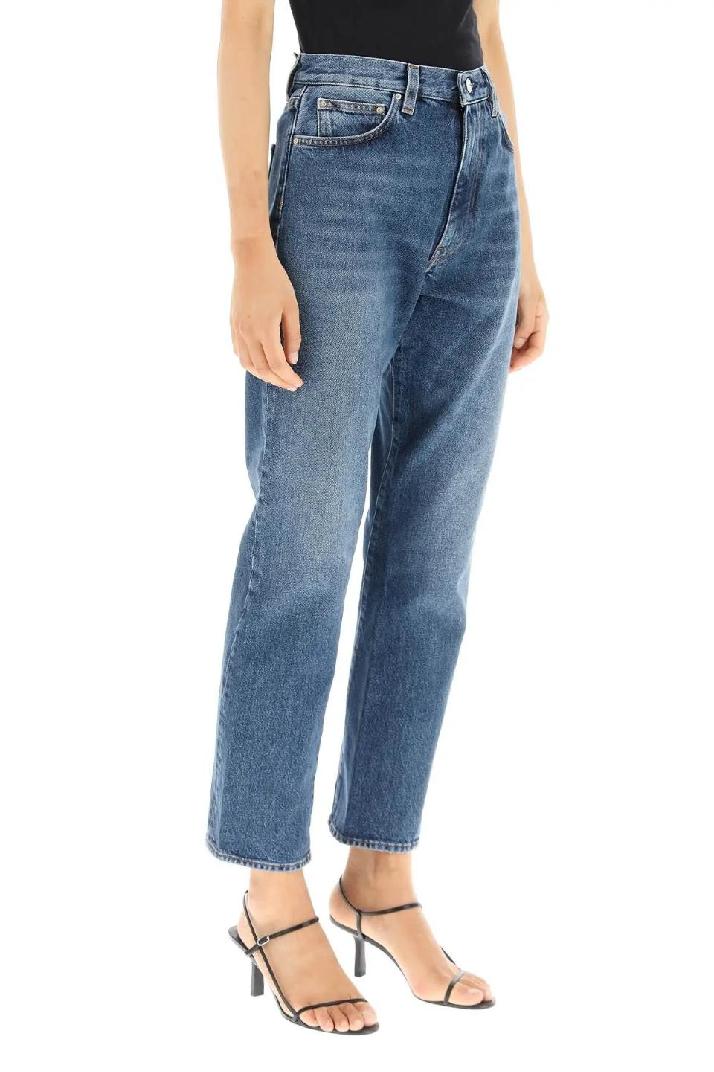 TOTEME토템 여성 청바지 twisted seam slim jeans