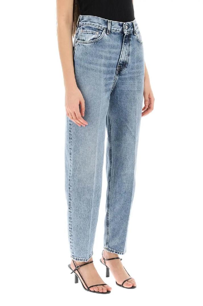 TOTEME토템 여성 청바지 organic denim tapered jeans