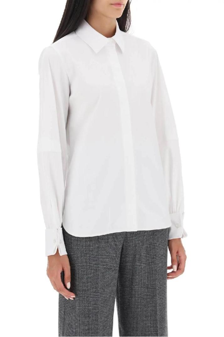MAX MARA막스마라 여성 셔츠 블라우스 &#039;pagina&#039; cotton twill shirt