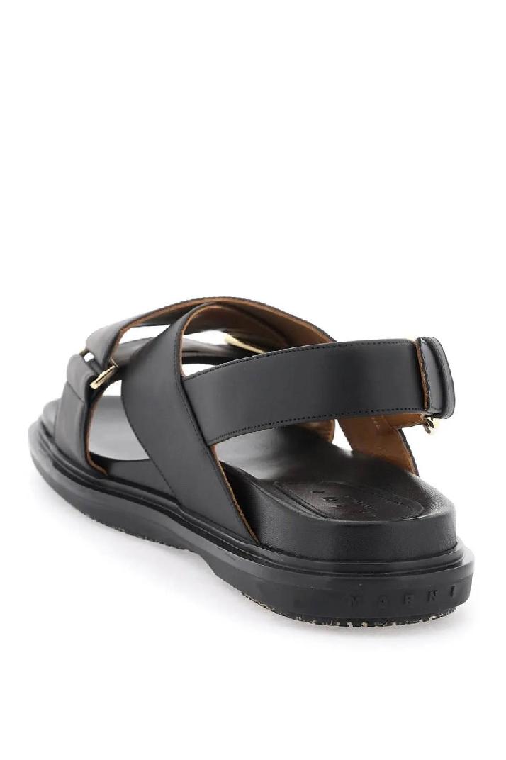 MARNI마르니 여성 샌들 fussbett leather sandals