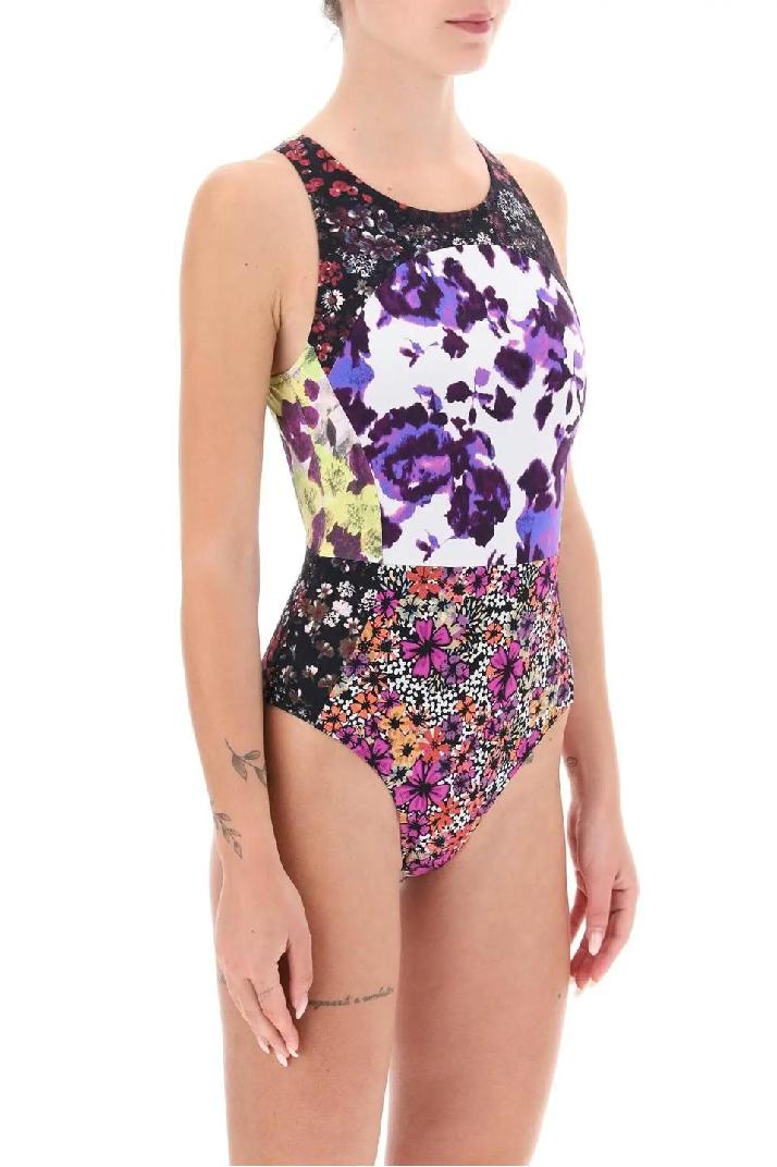 DRIES VAN NOTEN드리스반노튼 여성 수영복 floral print one-piece swimsuit