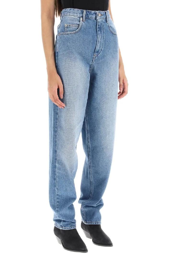 ISABEL MARANT ETOILE이자벨마랑에뚜왈 여성 청바지 &#039;corsy&#039; loose jeans with tapered cut