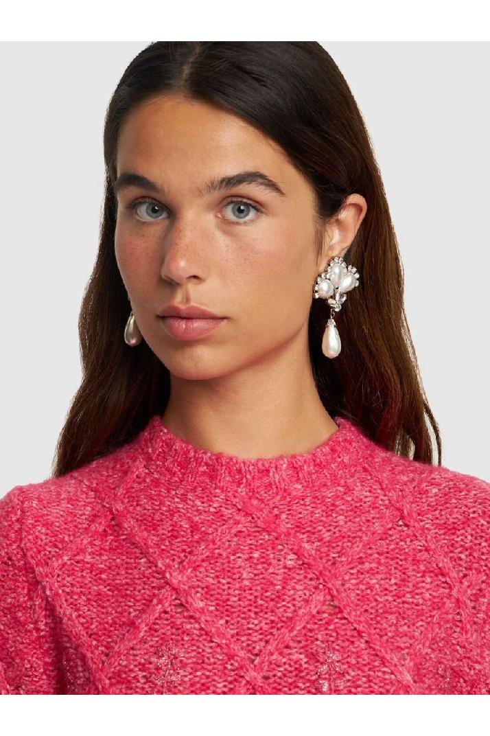 Alessandra Rich알레산드라 리치 여성 귀걸이 Pearl earrings w/ pendant
